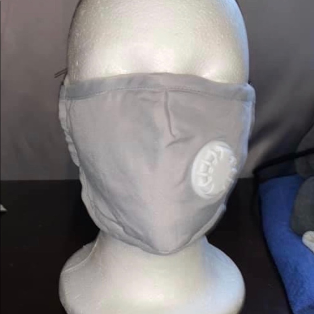 Face mask with air vent and filters MEN & WOMEN